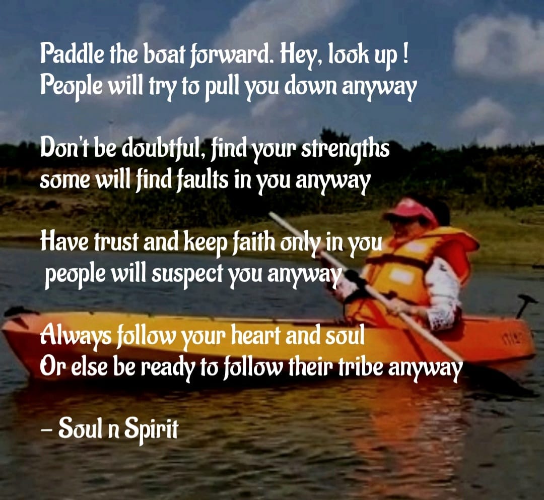 Paddle to Rock the life, Be You